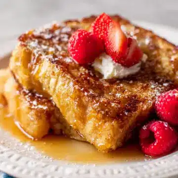 Overnight Creme Brûlée French Toast