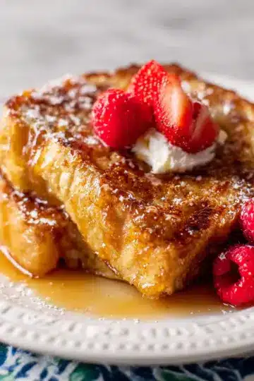 Overnight Creme Brûlée French Toast