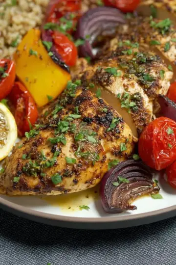 Lemony Mediterranean Chicken