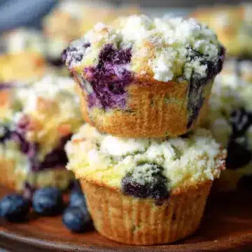 Blueberry Cream Cheese Muffins
