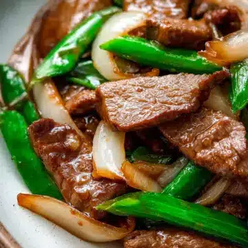 Beef and Onion Stir Fry (Quick and Easy Classic Recipe)