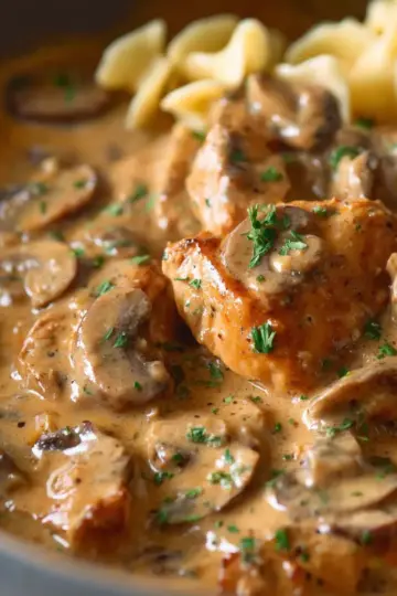 Chicken Stroganoff