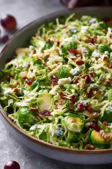 Shaved Brussels Sprout Salad