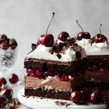 Black Forest Ice Cream Cake