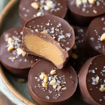 Peanut Butter Chocolate Fat Bombs (keto + low carb)