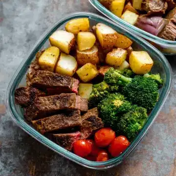 Steak & Potatoes Meal Prep Bowls