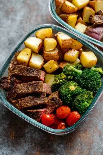 Steak & Potatoes Meal Prep Bowls