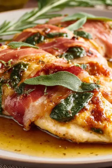 Chicken Saltimbocca