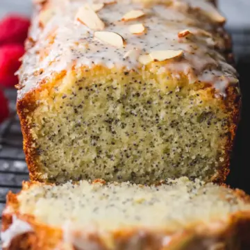 Almond Poppyseed Loaf Cake