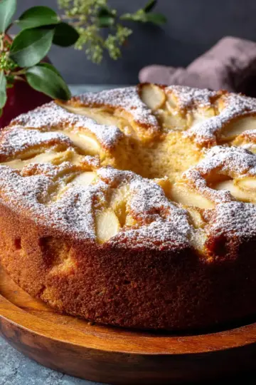 Easy Italian Apple Cake with Olive Oil (Torta di Mele)