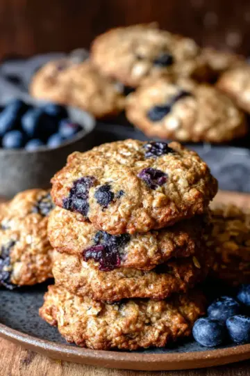 Blueberry Oatmeal Cookies