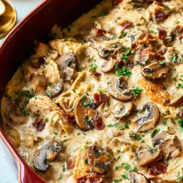Chicken Marsala Casserole