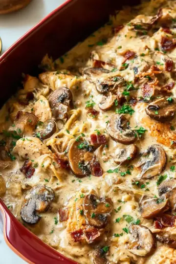 Chicken Marsala Casserole