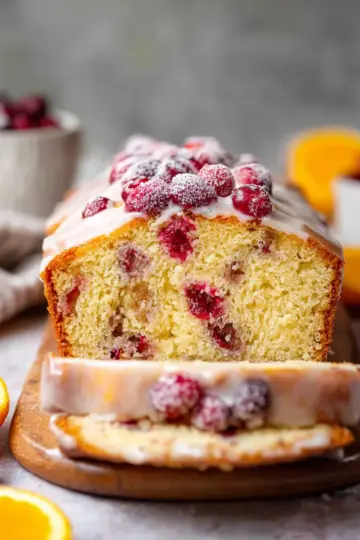Cranberry Orange Pound Cake