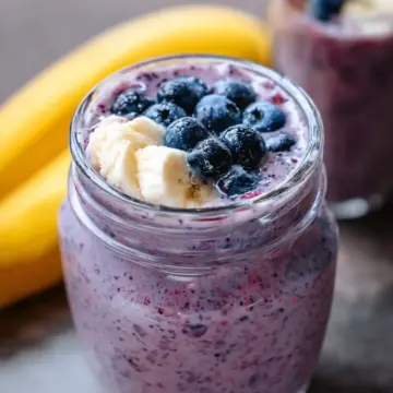 Blueberry Banana Smoothie