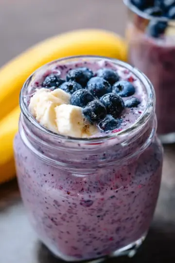 Blueberry Banana Smoothie