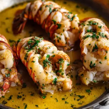 Butter Poached Lobster Tails