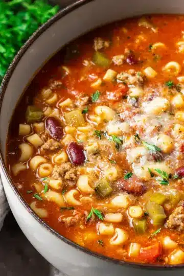 Italian Pasta Fagioli Soup