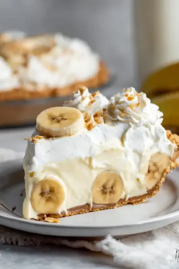 Old Fashioned Banana Cream Pie