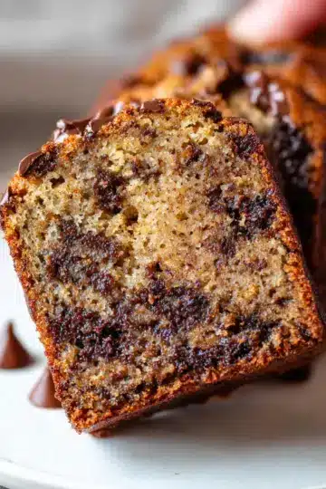 Easy Chocolate Chip Banana Bread