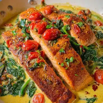 Creamy Tuscan Salmon