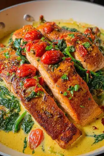 Creamy Tuscan Salmon