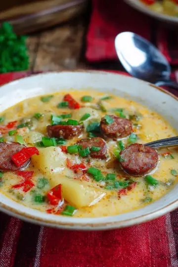 Cajun Sausage Potato Soup