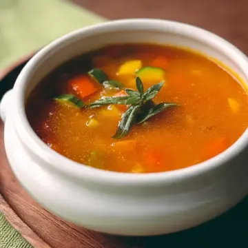 Easy Blended Vegetable Soup