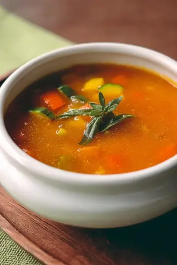 Easy Blended Vegetable Soup