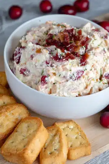 How to make the Perfect Appetizer Cranberry Cream Cheese Dip