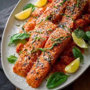 Roasted Red Pepper Salmon