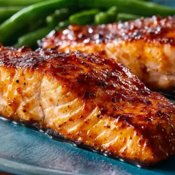Salmon with Brown Sugar Glaze