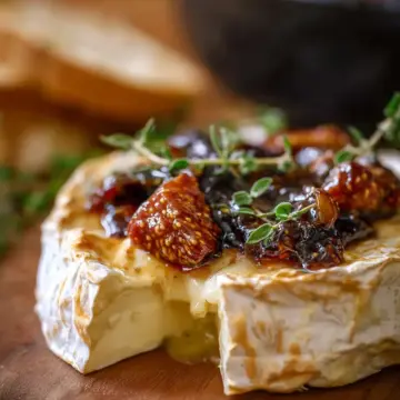 Baked Brie with Fig Jam