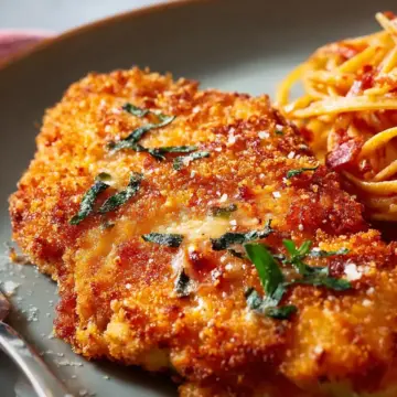 Crusted Chicken Romano