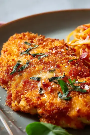 Crusted Chicken Romano