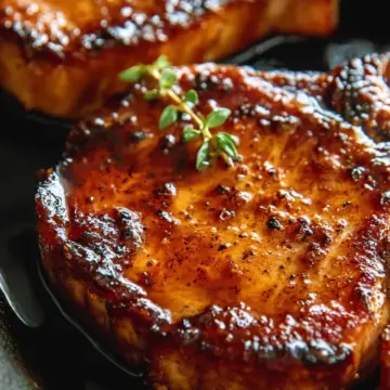 Brown Sugar Glazed Pork Chops