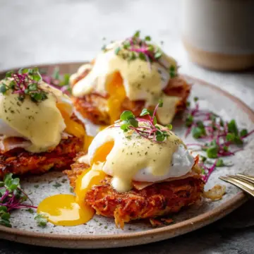 Latke Eggs Benedict