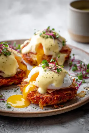 Latke Eggs Benedict
