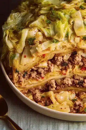 Ground Beef and Cabbage