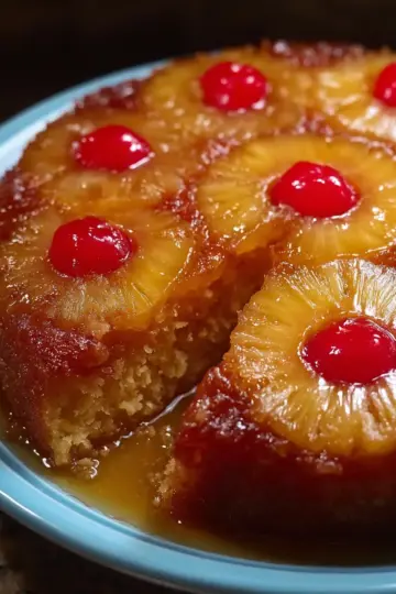 Grandma's Pineapple Upside-Down Cake