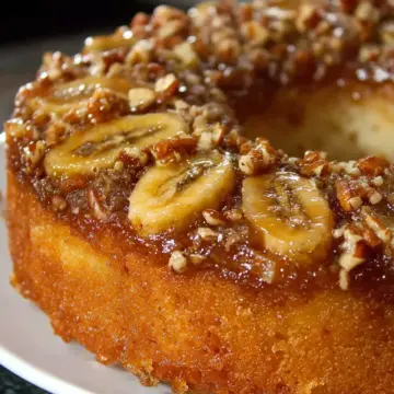 Banana Upside-Down Cake