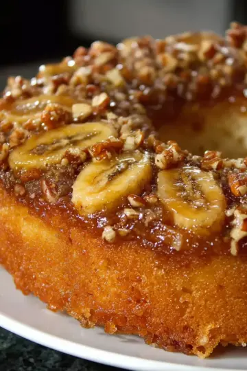 Banana Upside-Down Cake