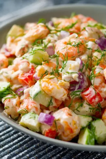 10 Minute Seafood Salad