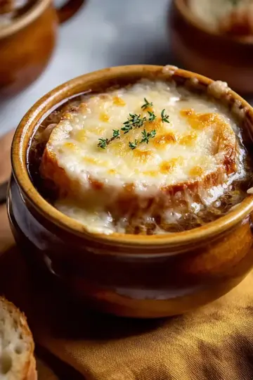 Comforting French Onion Soup