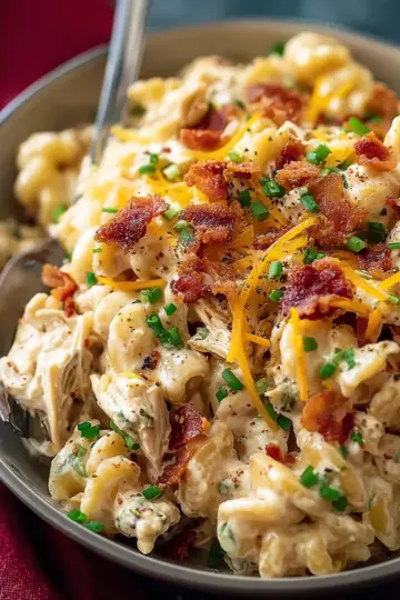 Ultimate Crockpot Crack Chicken Pasta