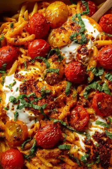 Easy Creamy Burrata Tomato Pasta Bake: A Comforting Classic