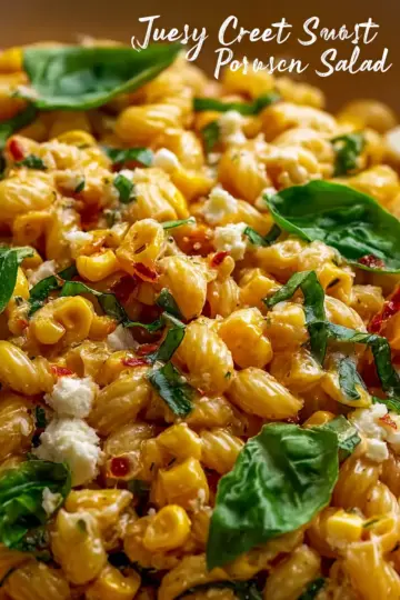 Juicy Street Corn Pasta Salad