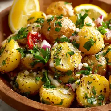 Mediterranean Lemon Potato Salad