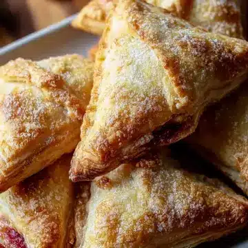 Strawberry Rhubarb Turnovers Easy Recipe