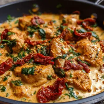 Creamy Keto Sun-Dried Tomato Chicken Skillet